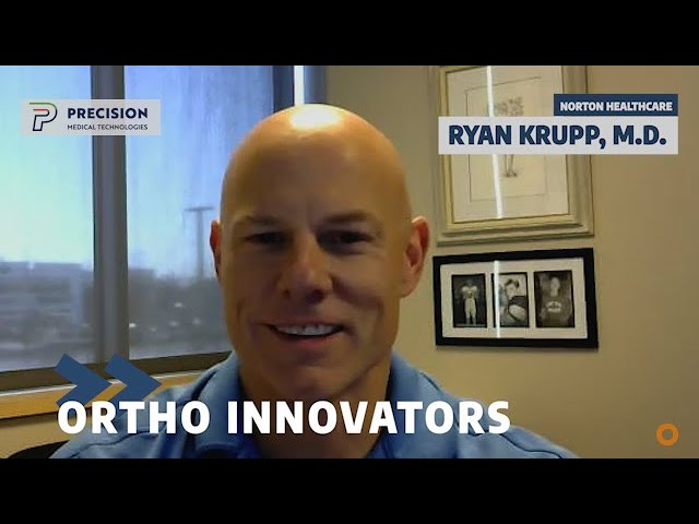 Ortho Innovators: Dr. Ryan Krupp on Robotics & Shoulder Reconstruction