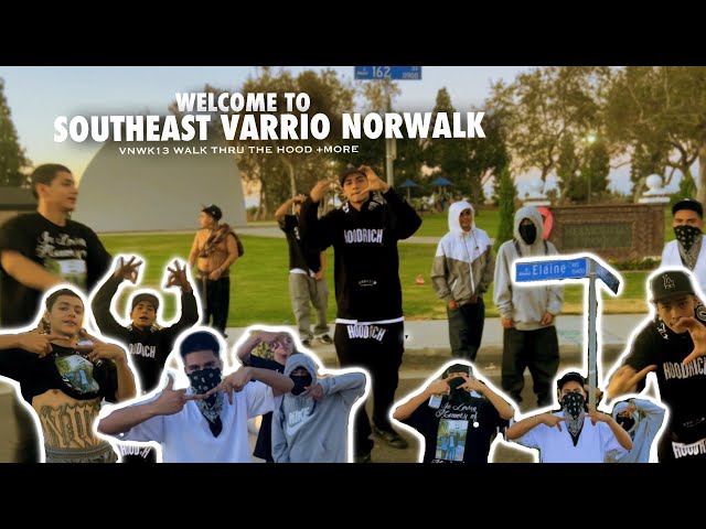 Welcome To SouthEast Varrio Norwalk! Walking Thru The Hood “WE TOOK OVER!” VNWK13 #vlog #trending