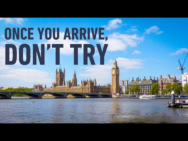 17 London Travel Mistakes in 6 Minutes | When You Arrive, This Is What You Need to Know