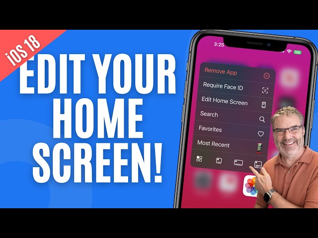 4 iPhone Home and Lock Screen TIPS with iOS 18! Try them today!