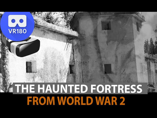 3D The Dark Haunted Fortress from World War 2 (VR180)