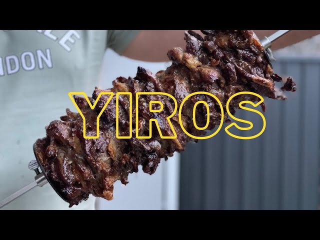 HOW TO MAKE LAMB YIROS | @therealgreekchef