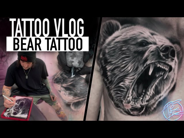 5 HOURS !  BEAR TATTOO & SHOP VLOG | TICTATTS