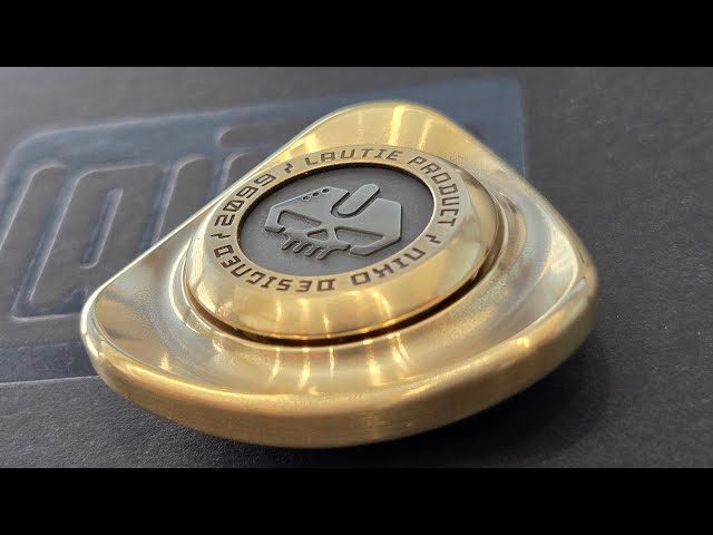 Unboxing LAUTIE Roc 2.0 Fidget Spinner 2099 Series Brass