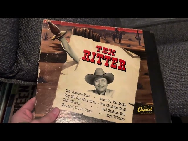 Tex Ritter 78’s Box set of 4