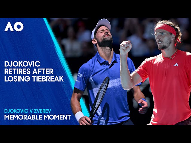 FULL TIEBREAK! | Novak Djokovic v Alexander Zverev | Australian Open 2025 Semifinal