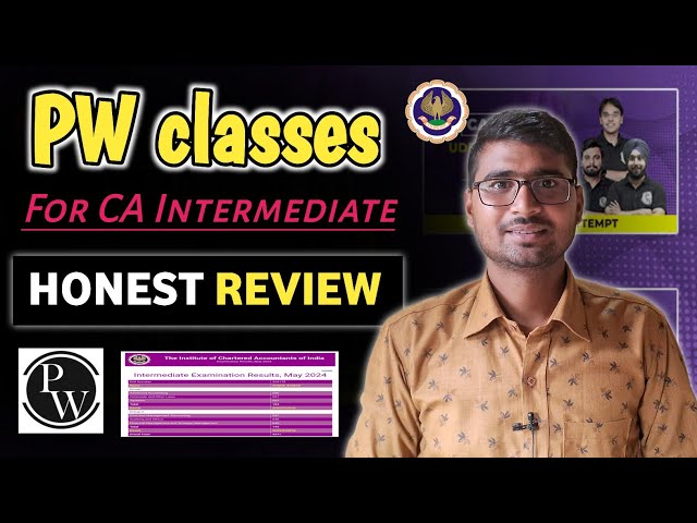 My honest Review about CA wallah | CA INTER End the classes #ca #cawallahbypw #icai