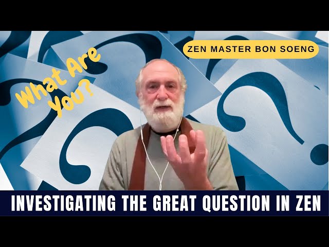 Investigating The Great Question In Zen