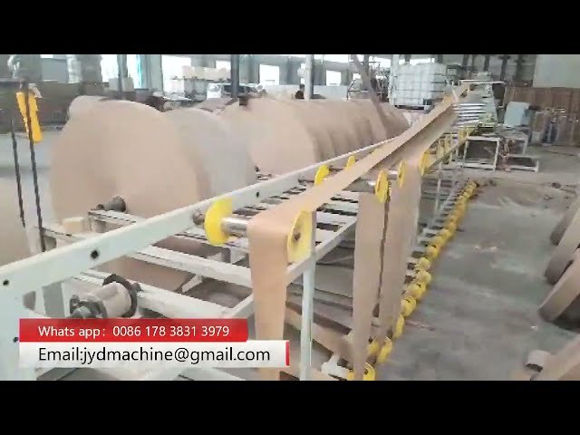 Automatic Kraft Paper Tube Making Machine