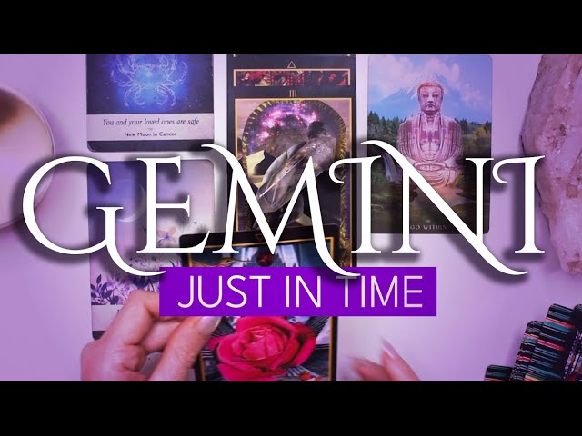 GEMINI TAROT READING | "YOUR 9-YEAR STRUGGLE ENDS!" JUST IN TIME