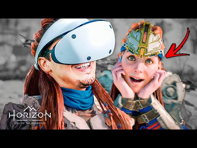 ENCONTREI A ALOY EM REALIDADE VIRTUAL! - Horizon Call of the Mountain VR