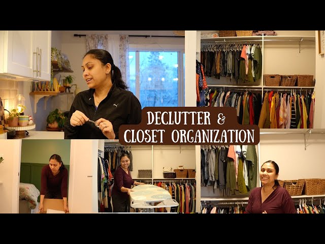 Decluttering & Organizing my Closet - Snow day perfect Breakfast