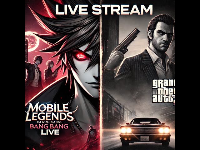 : 🔥 LIVE NOW: MLBB & GTA 5 Gameplay | Epic Live Stream 🎮⚡ #MLBB #GTA5 #LiveGaming