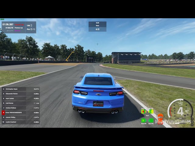 Assetto Corsa EVO - Chevrolet Camaro ZL1 - Gameplay PC [4K 60FPS]