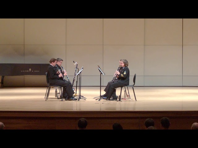 Henri Tomasi: Trois Divertissments - U.S. Navy Band Clarinet Quartet