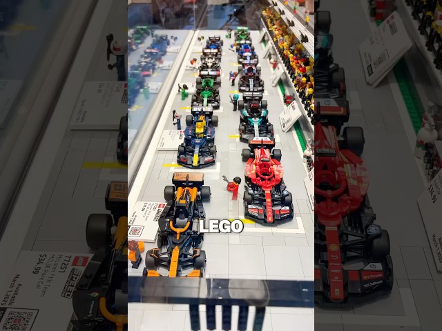 I built the new F1 LEGO Cars! | LEGO race car builds #lego #legobuild #legoset #cars #f1 #supercars