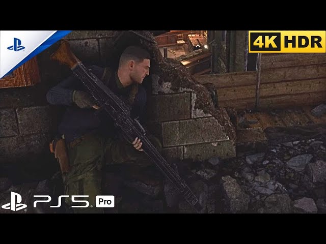 (PS5) world war | Realistic Immersive ULTRA Graphics Gameplay [4K 60FPS HDR] sniper elite 5