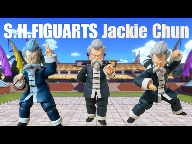 S.H.Figuarts Jackie Chun Unboxing & Review! Dragon Ball!!