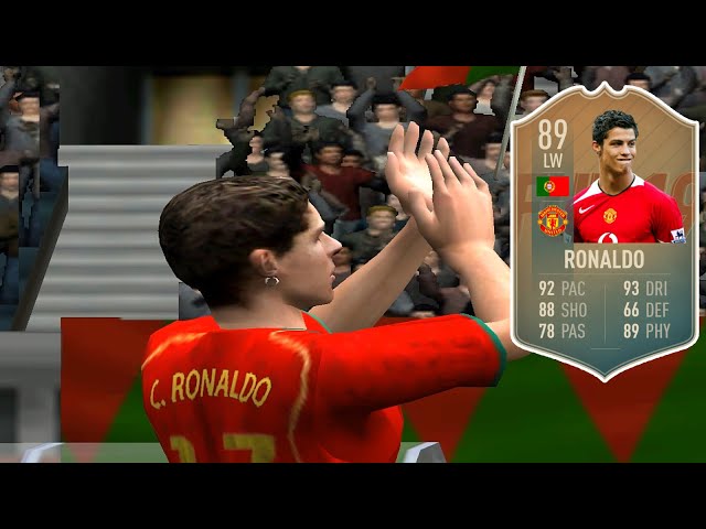 Cristiano Ronaldo FIFA 2005 Top 20 goals. Football PES+FIFA