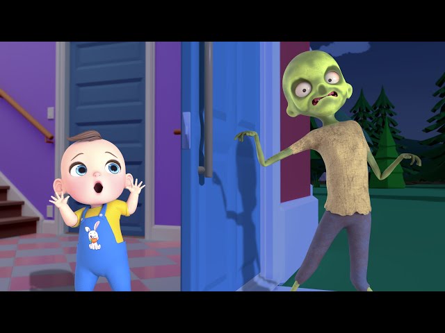 ¡Zombi en la Puerta! | ¿Quién está en la puerta? | CocoBerry - Español - Canciones infantiles