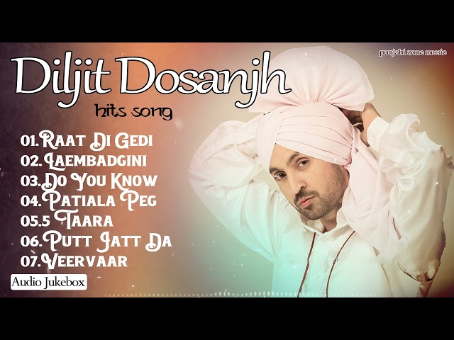 Diljit Dosanjh New Punjabi Songs | New All Punjabi Jukebox 2024 | Diljit Dosanjh Punjabi Song | New