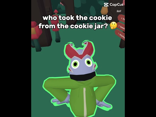 Who took the cookie from the cookie jar?