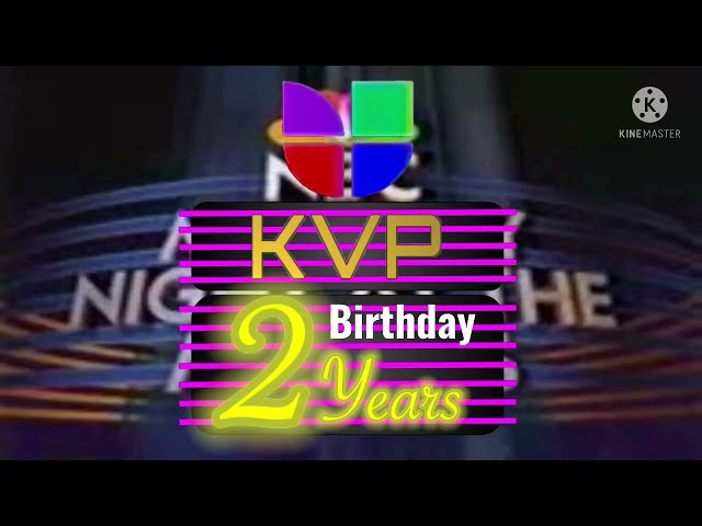 KVP funding birthday (2 years now)