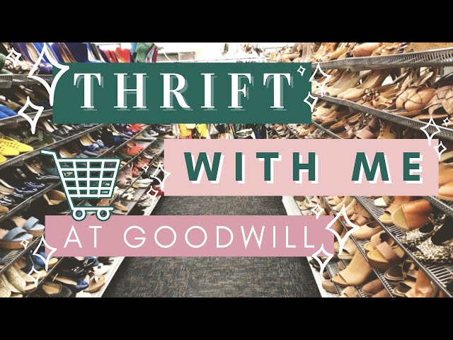 Thrift with Me at Goodwill - MASSIVE Haul to Sell on Poshmark