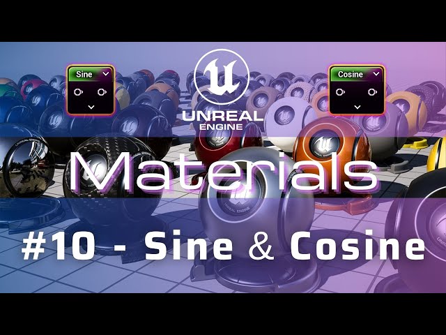 Seno & Cosseno  - #10 Unreal Engine 5 Materials