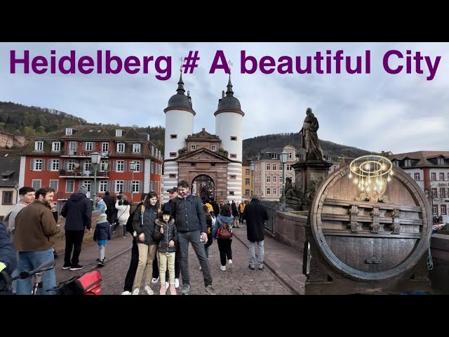 Heidelberg  city tour #germany