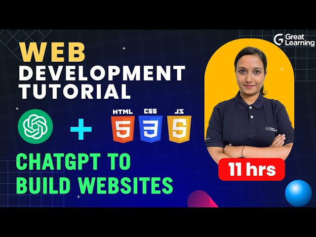 Complete 2024 Web development course with HTML, CSS and Javascript + ChatGPT to build websites