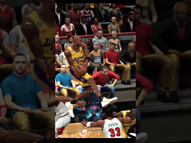 What a dunk by Kobe🤯🔥 #kobebryant #nba2k #shorts