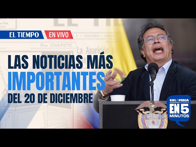 Colombia en 5 Minutos: Petro critica al Banco de la República por reducir tasas de interés