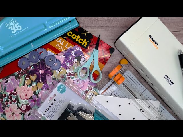 Make Your Own Covers | DIY Happy Planner Classic Covers Using Scrapbook Paper & Lamination