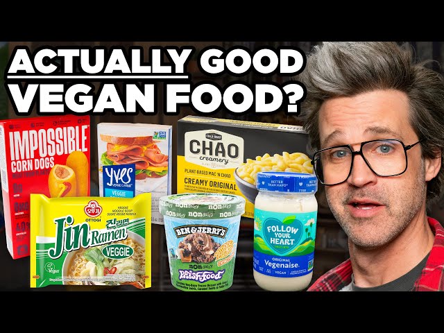 Vegan Foods That Are ACTUALLY Good