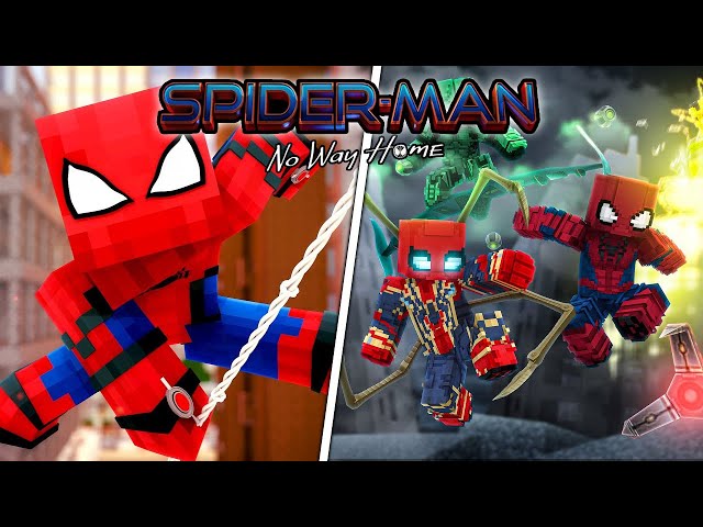 🔥 NOVO ADDON DO HOMEM ARANHA SEM VOLTA PRA CASA PARA SEU MINECRAFT PE 1.18!