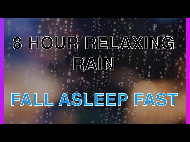 Steady Rain | Fall Asleep Fast | No Thunder | Peaceful