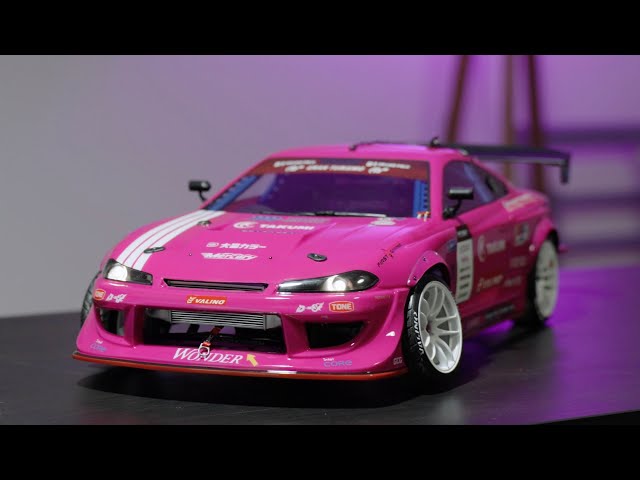 Making of Sayaka Shimoda D1 Nissan s15 DRIFT lexan rc body