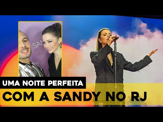 SANDY NO RIO | VLOG | PASSAGEM DE SOM, ENTREVISTA NO CAMARIM E SHOW (2023)