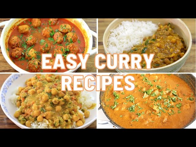 5 Easy Curry Recipes