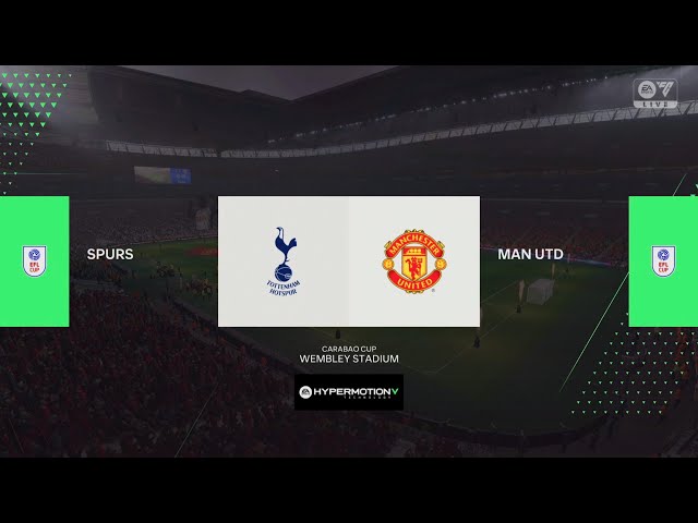 TOTTENHAM vs MANCHESTER UNITED  | RFL Cup24/25 Final | Full Match HD | FC 25 PS5 Gameplay