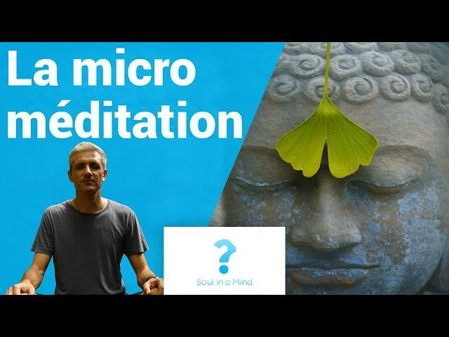 COMMENT PRATIQUER LA MICRO MEDITATION ?