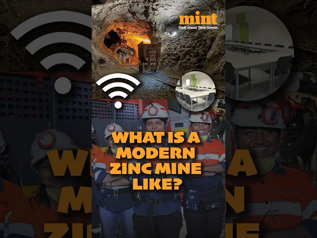 Wifi a kilometre deep? Thats a modern #zinc mine | Vedanta heiress Priya Agarwal Hebbar