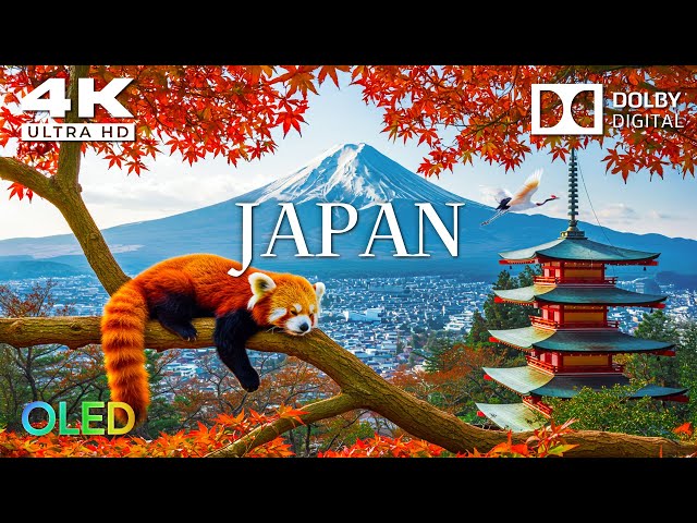 Japan 4K - Discover the Land of the Rising Sun with Cinematic Music | 4K Dolby Vision | 4K HDR 60fps