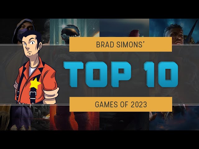 Brad Simons' Top 10 Games of 2023