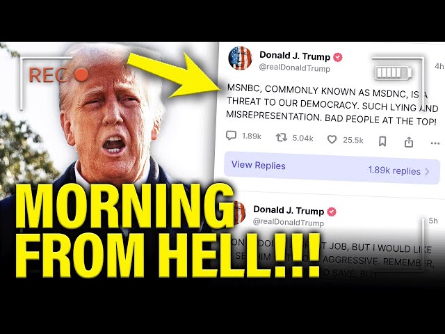 Trump GOES NUTS in Morning as PEOPLE RISE UP