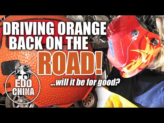 My Driving Orange Is BACK ON THE ROAD! | Workshop Diaries | Edd China