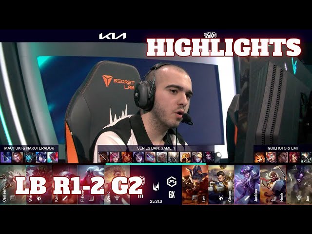 GX vs TH - Game 2 Highlights | Round 1 LEC Winter 2025 Playoffs | GIANTX vs Heretics G2