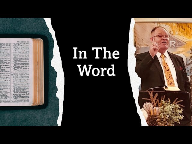 (10.02.2025) Pastor Paul Stephenson - In The Word - #13 - Be A Spiritual Hoarder