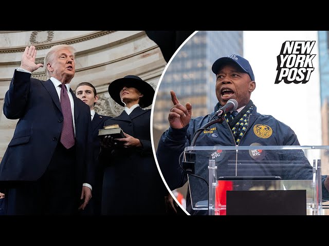 Mayor Eric Adams defends attending Trump inauguration, likens himself to MLK